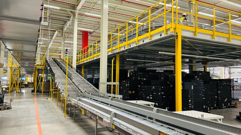 Neues Amazon-Logistikzentrum in Zweibrücken.