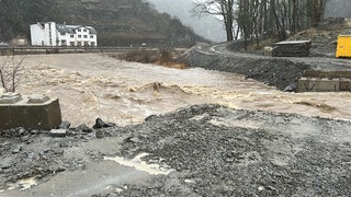 Hochwasser an der Ahr in Marienthal