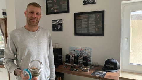 Nikolai Aller vom Westwood Cannabis Collective