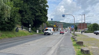 Die B62 in Mudersbach-Niederschelderhütte wird aufwändig saniert.