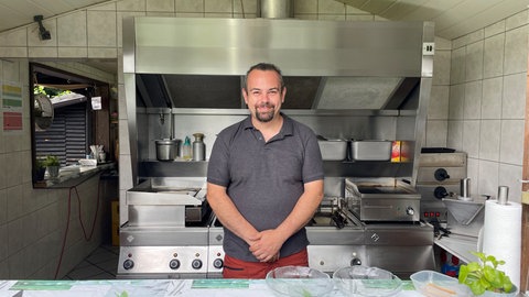 Daniel Müller vom Kiosk am Wiesensee will mit seiner Familie weitermachen.
