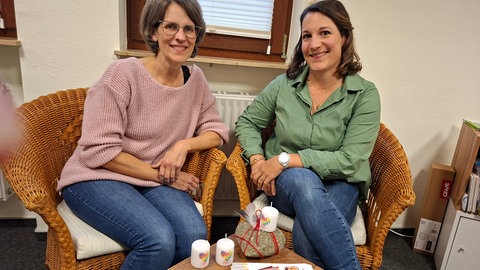 Christine Kabierschke und Bianca Orth vom Neuwieder Hospiz.
