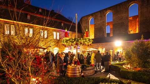 Impressionen vom Wein-Nachts-Markt in Marienthal