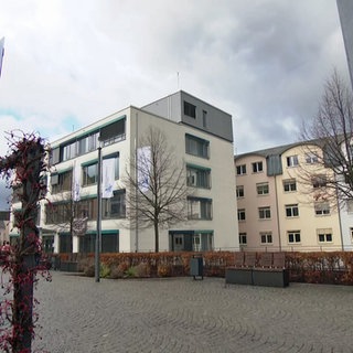Außenansicht des Heilig Geist Krankenhauses in Boppard 