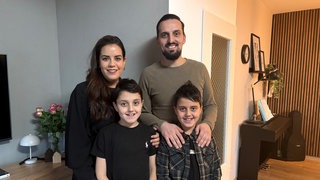 Die Familie Čamo aus Andernach. Die Eltern fasten den ganzen Tag bis zum Sonnenuntergang.