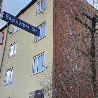 Ein Wohnblock in der Bayreuther Straße in Ludwigshafen