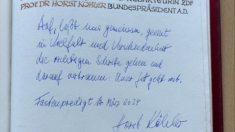 Das Goldene Buch in Speyer.