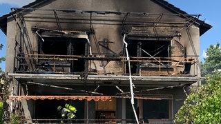 Brandhaus in Ludwigshafen 