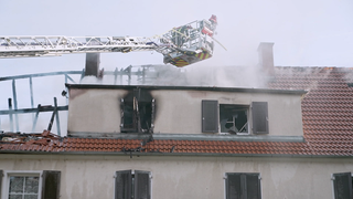 Dachgeschoss- Brand in NeustadtWeinstraße