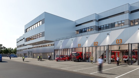 Neues Gefahrenabwehrzentrum bei der BASF Ludwigshafen