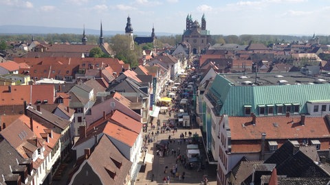 Blick über die Stadt Speyer
