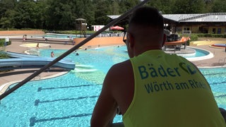 Security im Badepark Wörth