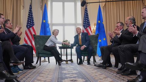 Im Zollstreit haben sich die EU und die USA verständigt. Die Reaktionen auf die Einigung sind durchwachsen.