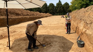 Archäologie - Projekt Ausgrabung Start Wollmesheim