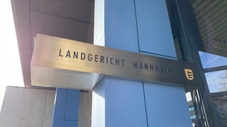 Landgericht Mannheim, 11.11.2025 Außenansicht