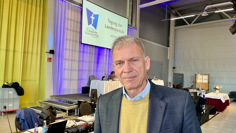 Hartmann Leube ist Landessynodaler aus Ludwigshafen und Mitglied der Kirchenregierung der Evangelischen Kirche der Pfalz.