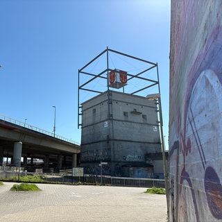 Würfelbunker in Ludwigshafen