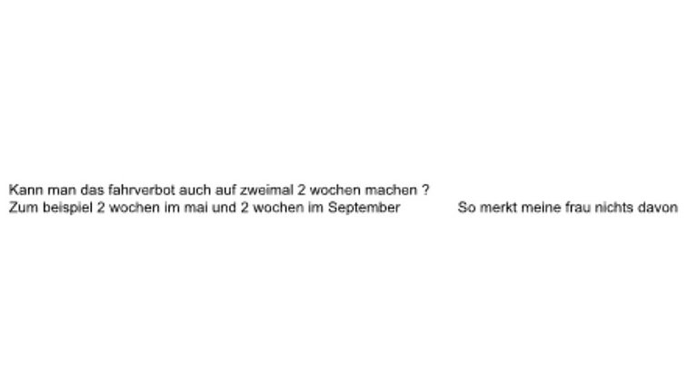 Blitzerfotos und Ausreden
