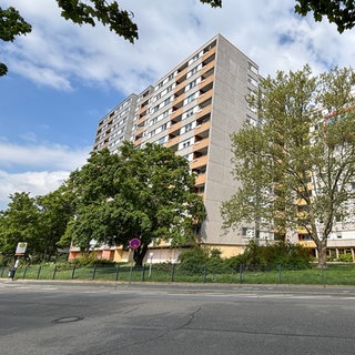 Ein Teil der BASF-Wohnungen in Ludwigshafen, die verkauft werden sollen.
