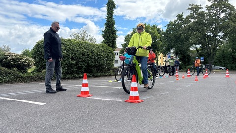 Der Verkehrssicherheitstag der Polizei fand in Maxdorf und im Fußgönheim im Rhein-Pfalz-Kreis statt. 