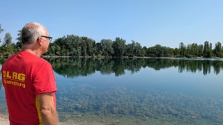 Mit dem DLRG am Binsfeldsee