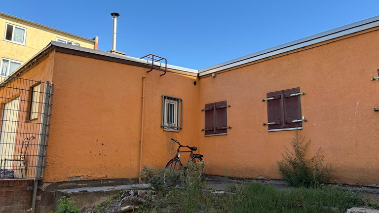 Altes Büro des Streetworkers in der Bayreutherstraße 