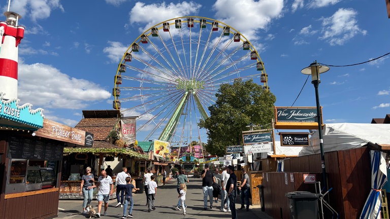 Riesenrad auf dem Bad Dürkheimer Wurstmarkt 