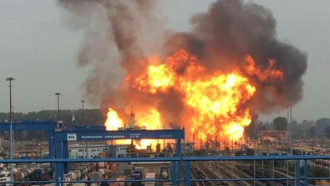BASF Explosion 2016 am Nordhafen 