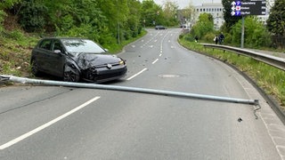 In Mainz haben vermehrt skurille Autounfälle zu Staus geführt.
