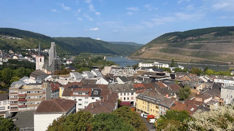 Blick von der Burg Klopp auf Bingen. Geflüchtete haben Schwierigkeiten, eine Wohnung zu finden. 