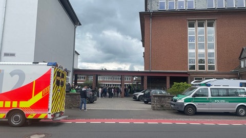 Jemand hat an der Crucenia-Schule in Bad Kreuznach Pfefferspray versprüht