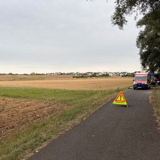 Rollstuhlfahrer wurde aus Ellerbach bei Rüdesheim an der Nahe gerettet.