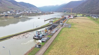 Schleusentor in Müden angekommen