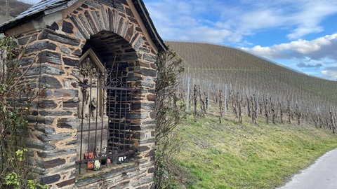 Die Weinlage Badstube liegt zwischen Bernkastel und Graach. Der Wein, der hier wächst, ist international bekannt. 
