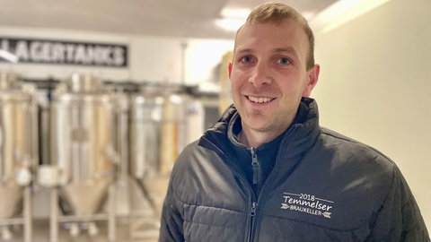 Alexander Baltes braut sein eiges Bier 