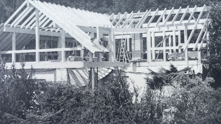 Das Haus von Johannes Hill im Jahr 1996.