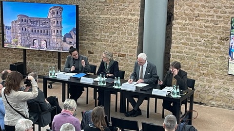 In den Viehmarktthermen wird das Programm 40 Jahre Unesco Welterbe Trier vorgestellt