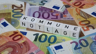 Kommunen in finanziellen Schwierigkeiten