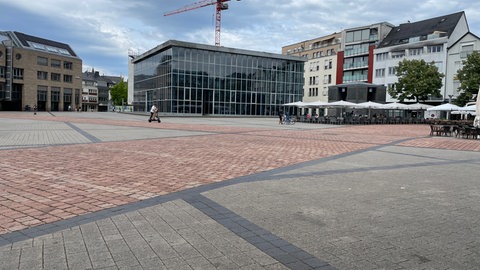 Der Viehmarktplatz wurde von Oswald Mathias Ungers neu gestaltet.