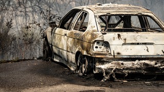 Ein Rallyefahrzeug hat einen Flächenbrand bei Baumholder verursacht.