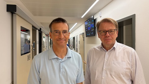 Hitzeschutz reicht nicht, das sagen Professor Dr. Tim Piepho und Direktor Markus Leineweber vom Brüderkrankenhaus Trier