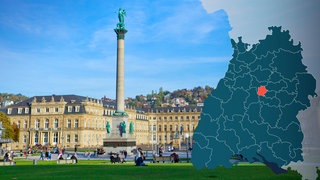 Symbolbild Wahlkreis 258 Stuttgart 1 Bundestagswahl 2021 in Baden-Württemberg
