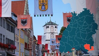 Symbolbild Wahlkreis 294 Ravensburg Bundestagswahl 2021 in Baden-Württemberg