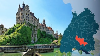 Symbolbild Wahlkreis 295 Zollernalbkreis - Sigmaringen Bundestagswahl 2021 in Baden-Württemberg