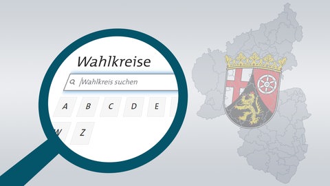 Ergebnisse in den Wahlkreisen bei der Landtagswahl 2021 in Rheinland-Pfalz (Symbolbild)