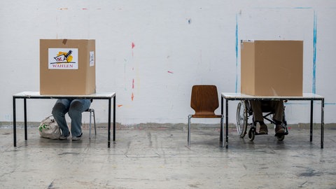 Wählen mit Behinderung - Viele Wahllokale sind nicht barrierefrei