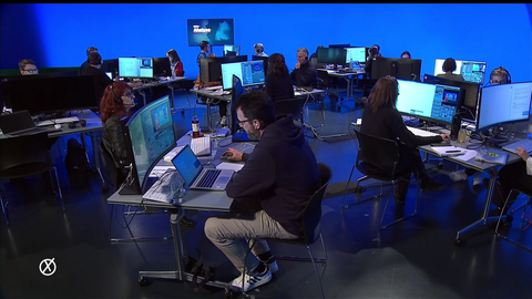 Das SWR Fakten-Team BW bei der Arbeit