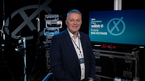 Gordon Schnieder, Spitzenkandidat für die CDU, im SWR-Interview für Politik Backstage.