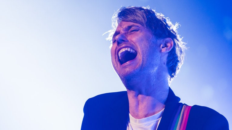 Dirk von Lowtzow, Sänger der Band Tocotronic