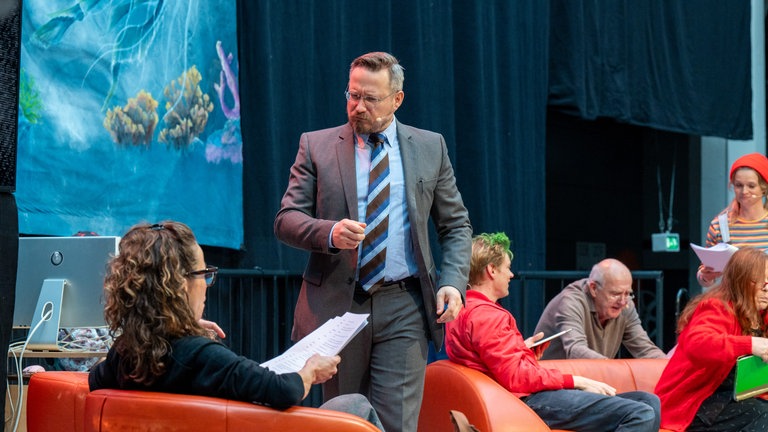 Generalprobe zum Kinder-Live-Hörspiel 2023